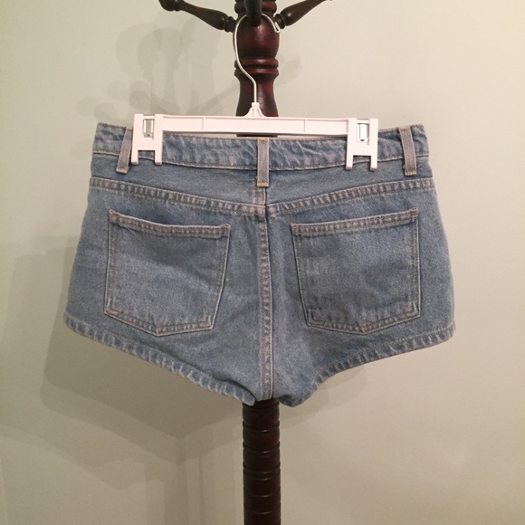 American Apparel Jean Shorts - Picture 2 of 2